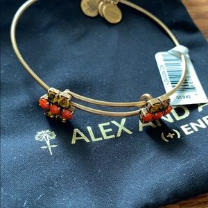 Alex and Ani Sparkler Cinnamon Bracelet